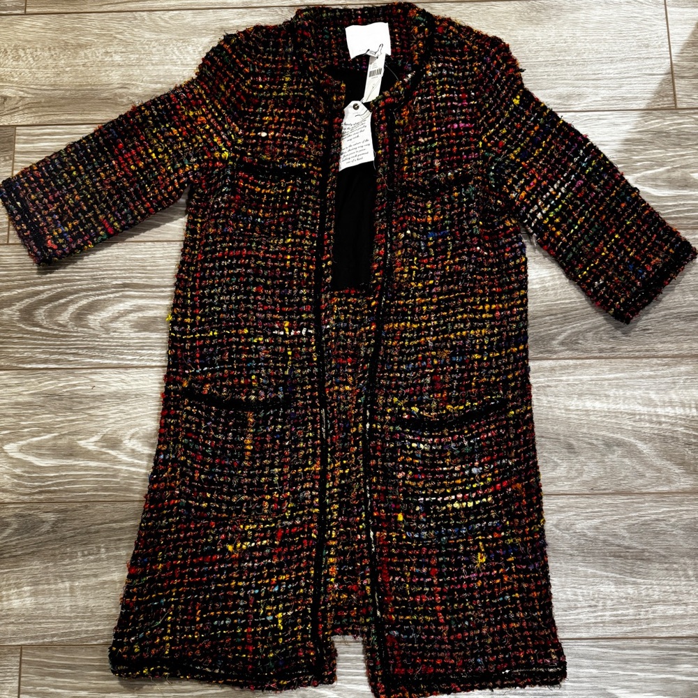 Anthropologie ett:twa Tweed Berwyn Jacket - Picture 4 of 14